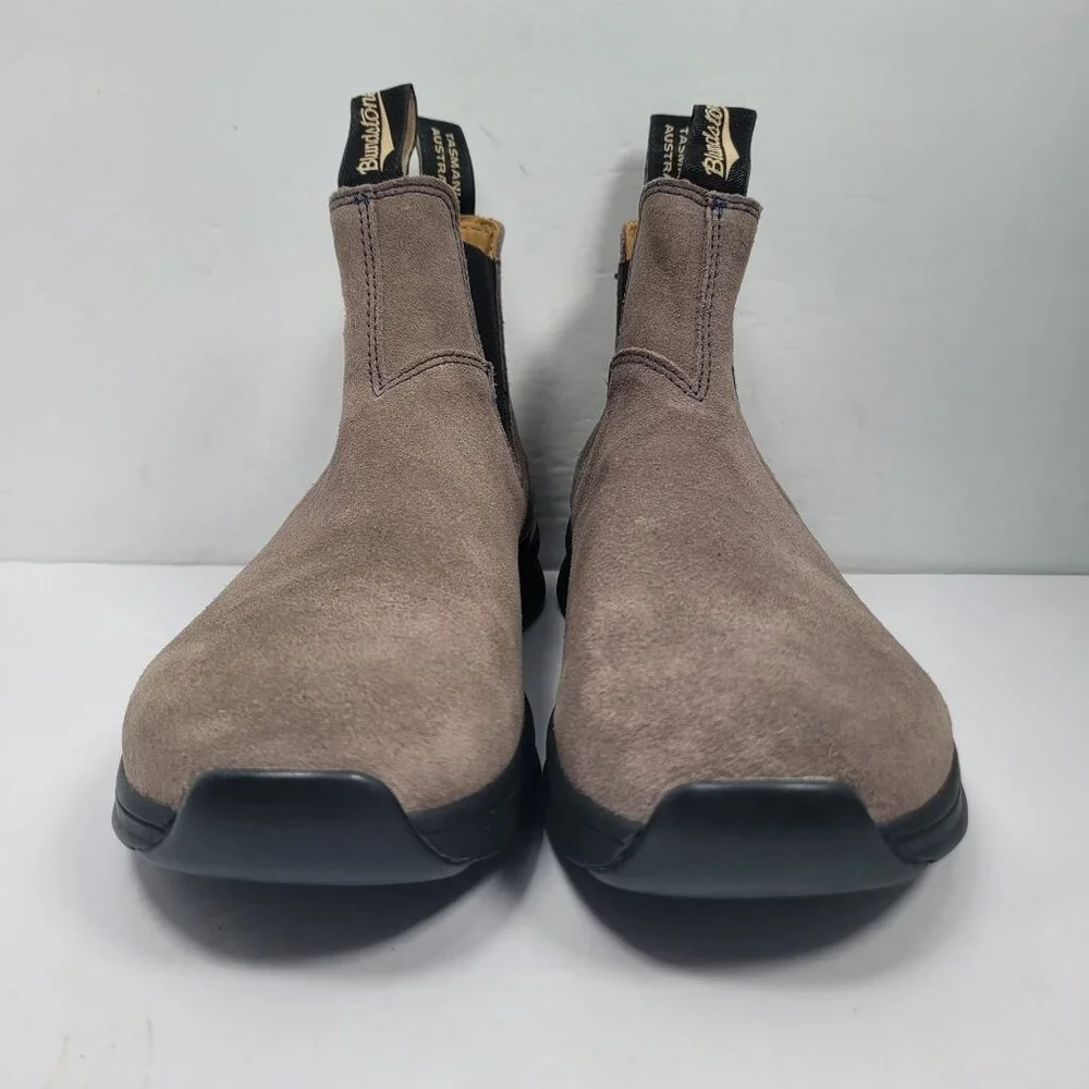Blundstone 2145 Men's Rustic Brown Suede Chelsea Boots US Size 8.5 - Picture 3 of 9